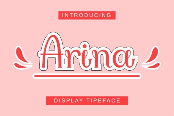 Arina: A Unique Serif and Script Font for Web Design