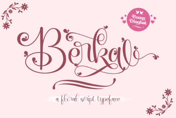 Berka: A Romantic Script Font for Your Brand