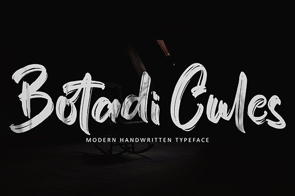 Botadi Cules: A Chic Handwritten Font for Makers and Creative Sellers