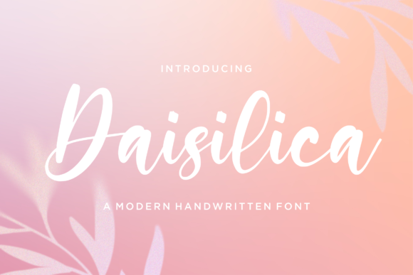 Daisilica: A Handwritten Font That Elevates Small Business Branding