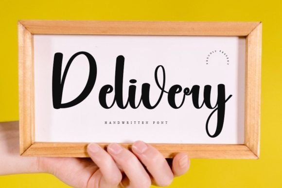 Delivery Font: A Luxurious Handwritten Typeface for Elegant Branding