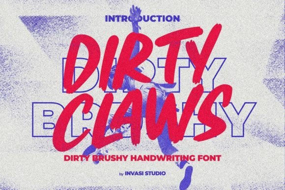 Dirty Claws: A Bold Display Font for Web Design