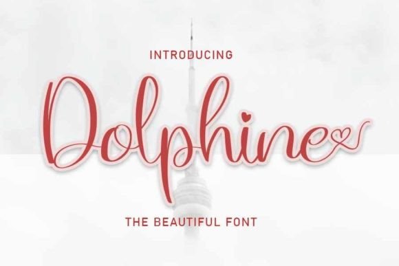 Dolphine: A Handwritten Script Font That Elevates Elegant Branding
