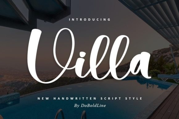 Elevate Your Handmade Business with the Villa Script Font