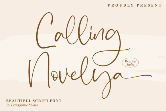 Elevating Brand Identity with Calling Novelya: A Designer’s Real-World Typography Story