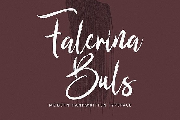 Falerina Buls: A Modern Handwritten Font for Branding