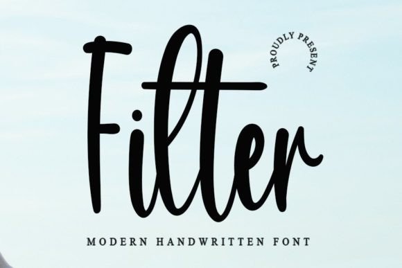 Filter: A Handwritten Font for Modern Web Design