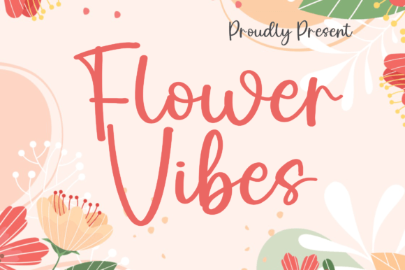 Flower Vibes: A Charming Handwritten Font for Modern Web Design
