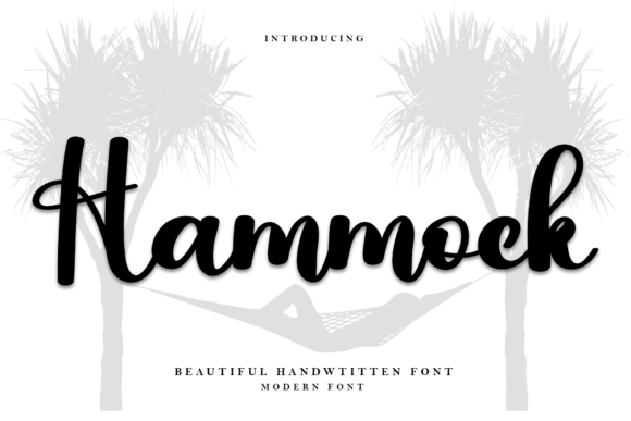 Hammock: A Handwritten Font for Modern Web Design