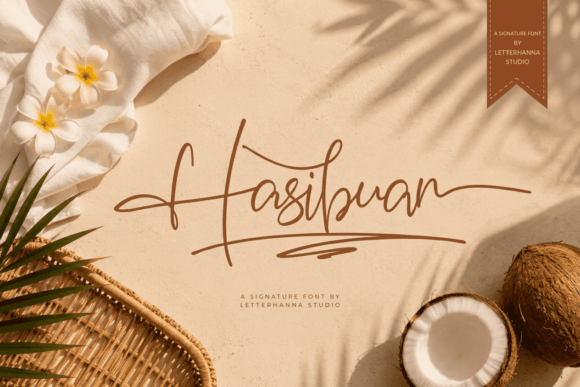 Hasibuan: The Signature Font for Your Brand
