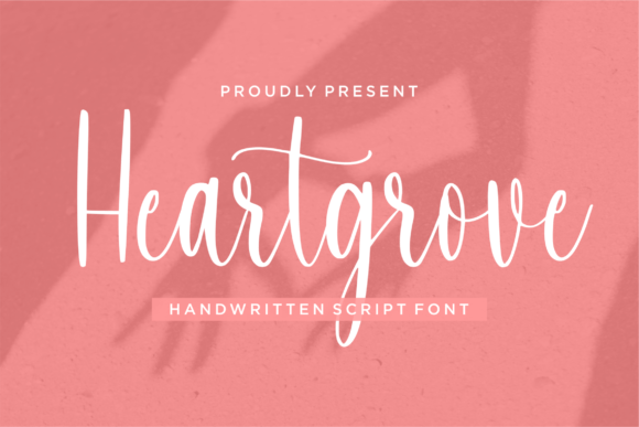 Heartgrove: A Playful Script Font for Modern Editorial Design