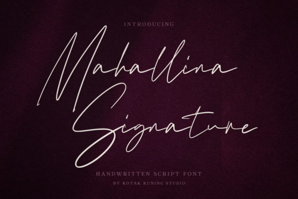 Mahallina: A Sweet Script Font That Elevates Campaign Design