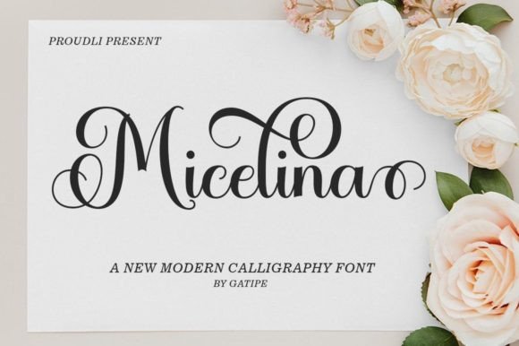 Micelina: A Sweet Handwritten Font for Crafters