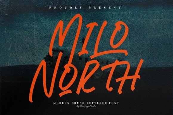 Milo North: A Modern Script Font for Editorial Design
