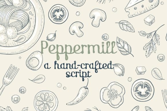 Peppermill: A Friendly Handwritten Font for Small Business