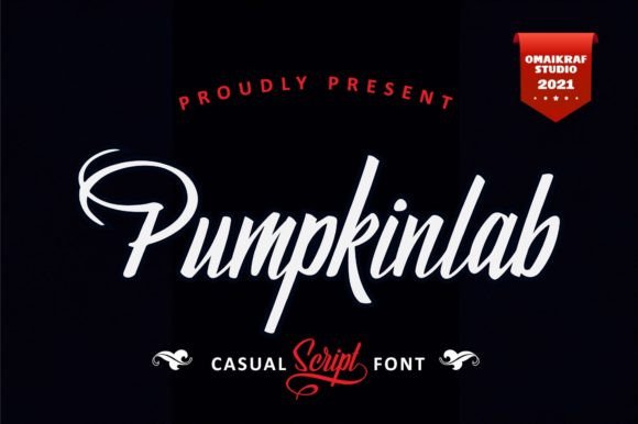 Pumpkinlab: A Casual Handwritten Font for Craft Branding