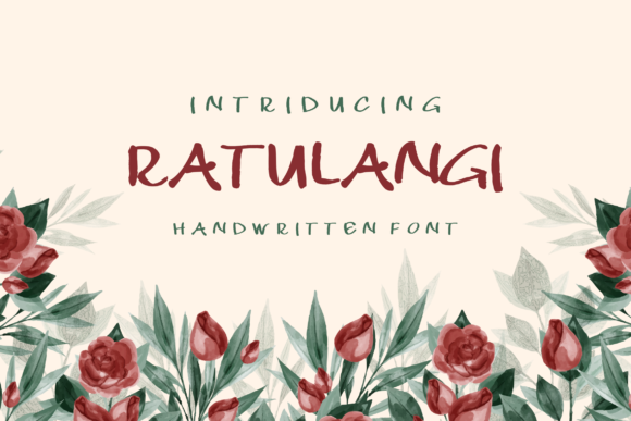 Ratulangi: A Handmade Modern Script Font for Timeless Branding