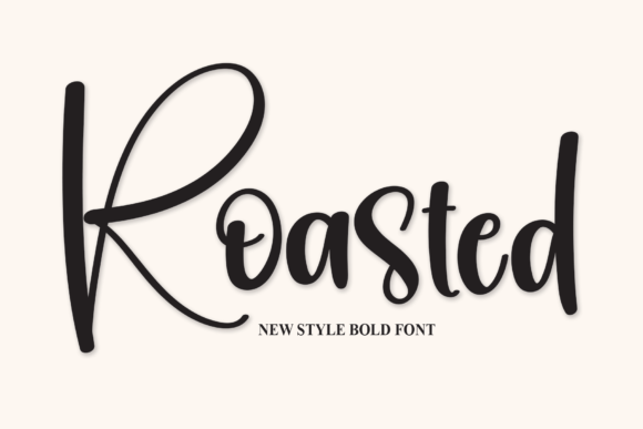 Roasted Font: A Sweet Script for Brand Identity