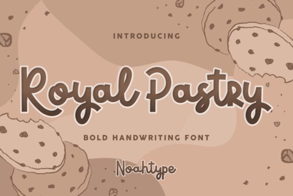 Royal Pastry: A Bold Script Font for Handmade Labels, Invitations & More
