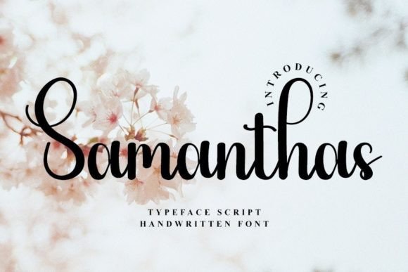 Samanthas: A Handwritten Font That Elevates Campaign Visuals
