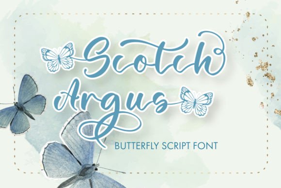 Scotch Argus: A Handwritten Script Font That Elevates Editorial Design