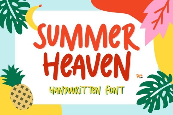 Summer Heaven: A Handwritten Font for Light Editorial Touches