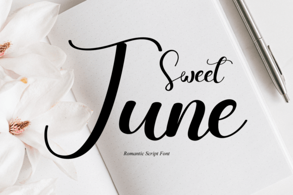 Sweet June: A Graceful Script Font for Modern Web Design